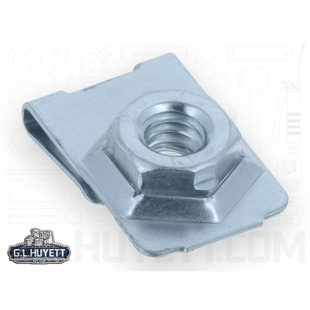 A Raymond Tinnerman U-Nut ScrSz1/4-20 Pnl .810-2.360 ZE15 EFUN-C33892-1420-3B/B